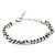 Louis Vuitton Silver Link Chain Bracelet for Men Silvery