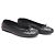 Prada Ballerine con logo Triangle Nero - vista 10