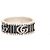 Gucci Anello largo Marmont con logo Double GG argento