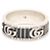 Gucci Anello largo Marmont con logo Double GG argento - vista 6