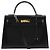 Hermès Hermes Kelly Black Box Calf with Gold Hardware 32 Nero