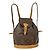 Louis Vuitton Montsouris Monogram MM Marrone