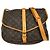 Louis Vuitton Saumur Monogram 35 Marrone