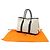 Hermès Borsa Tote Hermes Garden 36 PM Marrone Nero - vista 2