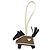 Hermès Hermes Rodeo Robeo Coeur PM Handbag Charm Nero Taupe