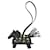 Hermès Hermes Rodeo Robeo Rock PM Handbag Charm Preto  - vista 1