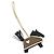 Hermès Hermes Rodeo Robeo Coeur PM Handbag Charm Nero Taupe - vista 3