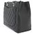Borsa Chanel Matelasse Grand Chain Tote Nero - vista 4