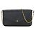 Louis Vuitton Monogram Empreinte Pochette Felicie Chain Wallet Nero