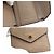 Louis Vuitton Monogram Empreinte Portefeuille Zoe Tri-fold Leather Wallet Grigio - vista 9