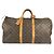Borsa a mano Louis Vuitton Monogram Keepall 55 Marrone