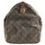 Borsa a mano Louis Vuitton Monogram Keepall 55 Marrone - vista 3