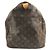 Borsa a mano Louis Vuitton Monogram Keepall 55 Marrone - vista 4