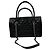 Borsa a tracolla Chanel Boy in pelle nera Nero - vista 2