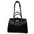 Borsa a tracolla Chanel Boy in pelle nera Nero - vista 6