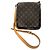 Louis Vuitton Monogram Musette Schultertasche Braun