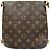Louis Vuitton Monogram Musette Schultertasche Braun - Ansicht 3