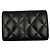 Cartera compacta Chanel de piel Caviar Negro - vista 2