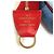 Louis Vuitton Monogram Denim Micro Pochette Accessoires Roja Azul - vista 4
