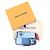 Louis Vuitton Monogram Denim Micro Pochette Accessoires Roja Azul - vista 6