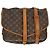 Louis Vuitton Saumur Monogram 35 Castaño