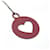 Hermès Hermes Heart Bag Charm Rouge Bleu  - vue 2