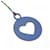 Hermès Hermes Heart Bag Charm Rouge Bleu  - vue 3