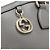 Borsa a mano Gucci in pelle grigia Marrone - vista 4