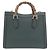 Borsa a mano Gucci Diana in pelle verde - vista 2
