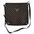 Borsa a tracolla Gucci Abbey GG Canvas Marrone