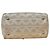 Borsa a tracolla in pelle Louis Vuitton Mahina PM M58785 Beige - vista 5