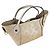 Borsa a tracolla in pelle Louis Vuitton Mahina PM M58785 Beige - vista 8