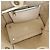 Borsa a tracolla in pelle Louis Vuitton Mahina PM M58785 Beige - vista 9