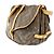 Louis Vuitton Saumur Monogram 35 Marrone - vista 3