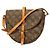 Borsa a tracolla Louis Vuitton Monogram Chantilly MM Marrone