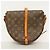 Borsa a tracolla Louis Vuitton Monogram Chantilly MM Marrone - vista 12