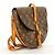 Borsa a tracolla Louis Vuitton Monogram Chantilly MM Marrone - vista 2