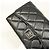 Portafoglio lungo tri-fold Chanel in nappa nera Nero - vista 9