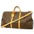 Louis Vuitton Boston Monogram Keepall Bandoulière 60 Marrone