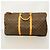 Louis Vuitton Boston Monogram Keepall Bandoulière 60 Marrone - vista 12