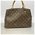 Borsa Louis Vuitton Monogram Montaigne MM Marrone - vista 11