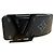 Cinturón de cuero negro Louis Vuitton Monogram Eclipse - vista 3