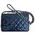 Portafoglio a catena Chanel A46646 Cambon Line Nero