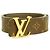 Cintura Louis Vuitton Monogram Marrone