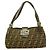 Borsa Fendi Zucca in nylon e canvas Marrone