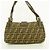 Borsa Fendi Zucca in nylon e canvas Marrone - vista 10