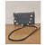 Miu Miu blue denim shoulder bag adorned with crystals - view 2