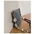 Miu Miu blue denim shoulder bag adorned with crystals - view 3