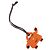 Hermès Hermes Kelly Dole Bag Charm Rubber Arancione