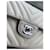 Borsa a tracolla Chanel Timeless Classique Chevron Medium Beige - vista 4